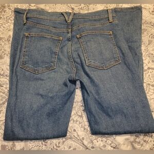 Veronica Beard Debbie Skinny High Rise Button Exposed Button Fly Jeans sz‎ 25/0